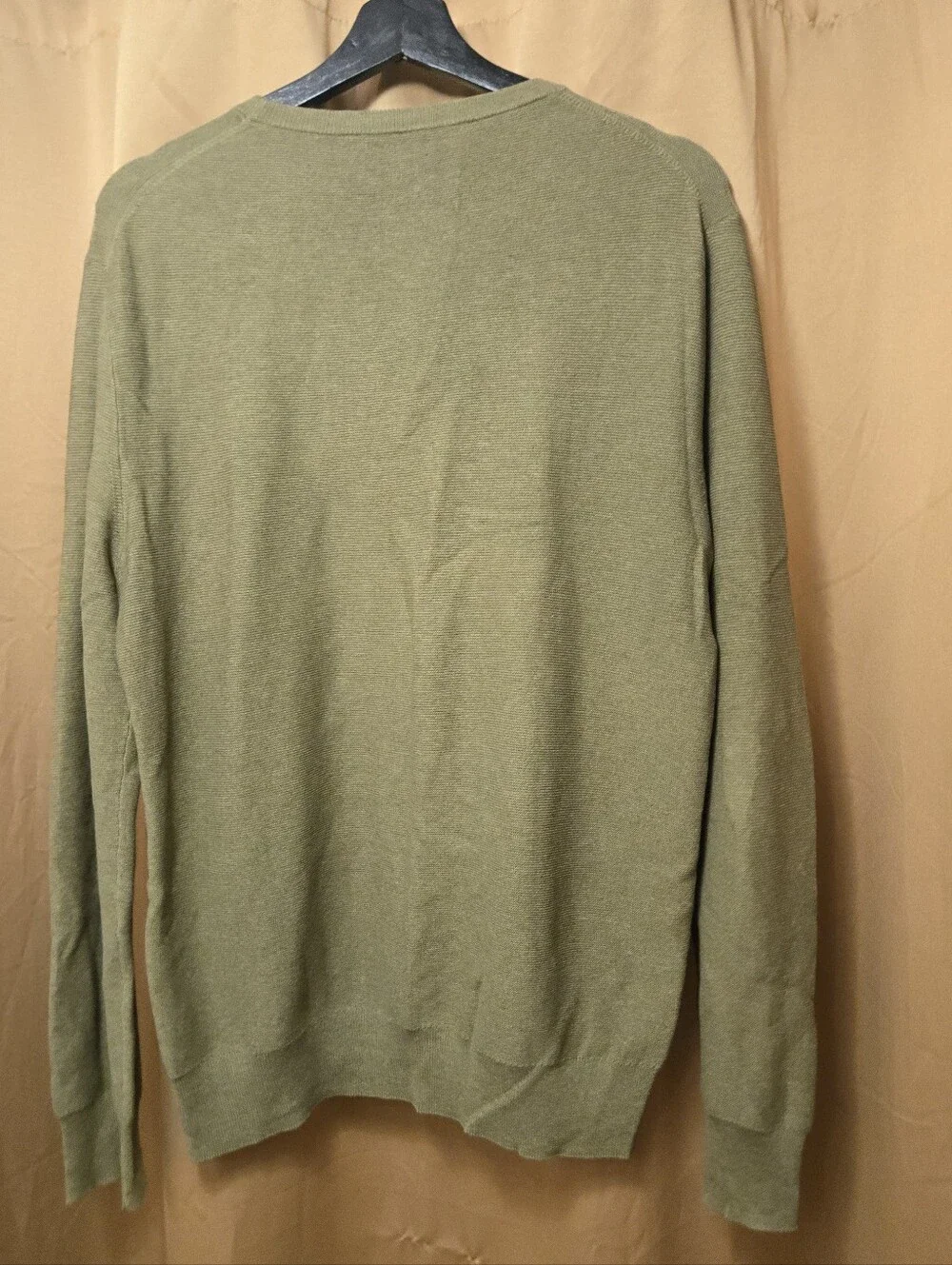 J. Crew Olive Green Cotton Sweater Size Medium